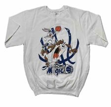 Usado, Camisa branca vintage Looney Tunes Orlando Magic anos 90 Tazz NBA basquete masculina GG comprar usado  Enviando para Brazil