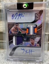 Used, 2020-21 Spectra TYRESE HALIBURTON OBI TOPPIN Dual Patch Auto RC  Patches! 🏀🔥 for sale  Shipping to South Africa