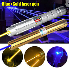 Lanterna laser dourada/azul 591nm 450nm alta potência lasers perversos externa, usado comprar usado  Enviando para Brazil