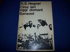 H.s.hegner cina ieri usato  Torino