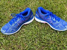 Usado, Tênis de corrida esportivo Asics Gel Nimbus 19 feminino 9 azul cobalto T750N comprar usado  Enviando para Brazil