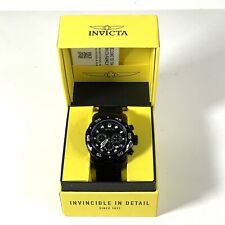 Invicta Pro Diver 0076 relógio cronógrafo 48mm preto caixa de aço inoxidável e pulseira + caixa comprar usado  Enviando para Brazil