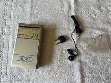Antigo SANYO RP55 AM/FM Rádio Portátil Estéreo Clipe de Cinto Portátil Testado., usado comprar usado  Enviando para Brazil
