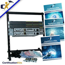 Base 2 Router & 2 Switch CCNA Lab Kit 200-301 *1 Year Wnty With Rack* for sale  Shipping to South Africa