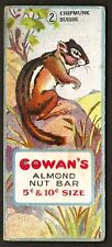 1920s chipmunk chocolate for sale  Shipping to Ireland