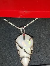 Australian opal pendent for sale  SCUNTHORPE