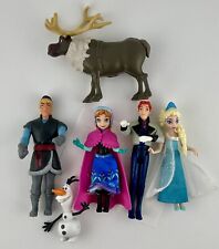 Juego Completo Figuras Disney Frozen Elsa Anna Olaf Sven Kristoff por Mattel segunda mano  Embacar hacia Argentina