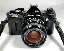 Fujica AX-5 w/DM 28mm 3.5 EBC  X-Fujinon W Lens35mm SLR Film Camera  Tested Fine for sale  Shipping to South Africa