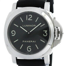 Relógio de corda manual PANERAI polido base luminor couro aço PAM00112 BF570553 comprar usado  Enviando para Brazil