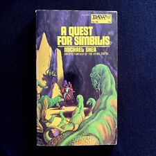 Michael Shea - A Quest For Simbilis - DAW Books - 1974 Vintage Fantasy comprar usado  Enviando para Brazil