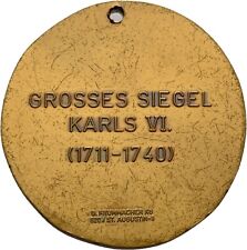 Medaille bronze siegel gebraucht kaufen  München