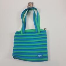 Bolsa tote com zíper leve viagem azul verde comprar usado  Enviando para Brazil