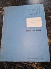 Original manual marconi for sale  ROSS-ON-WYE
