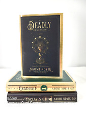 Lote A Deadly Education, Last Graduate & Golden Enclaves Naomi Novik 1ª edição comprar usado  Enviando para Brazil