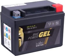YB4L-B Batterie Al Gel INTACT Malaguti F10 50 Jetline Wap 2004-2008 Macht = comprar usado  Enviando para Brazil