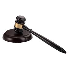 Wooden gavel block for sale  Shipping to Ireland