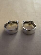 Sterling Silver Clip On Earrings, used for sale  Shipping to South Africa