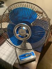 Usado, Ventilador Brentwood De Colección 12" Oscilante 3 Velocidades Cuchillas Azules Totalmente Probado segunda mano  Embacar hacia Argentina