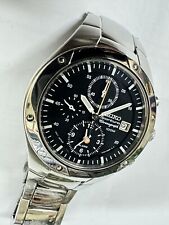 reloj Seiko Sportura 7T62-0CZ0 Chronograph Date Sapphire Crystal Japan segunda mano  Embacar hacia Argentina