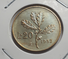 Moneta lire 1957 usato  Arezzo