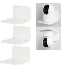 OAPRIRE White Floating Shelves Wall Mounted Set of 3 - Easy Stick On for sale  Shipping to South Africa