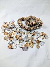 Voluta Shell Beads Large Heishi Chip Boho Surfer Necklace Arts & Crafting 8.7oz , used for sale  Shipping to South Africa