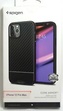 Capa Spigen Core Armor projetada para iPhone 12 Pro Max (6,7") - Preto fosco, usado comprar usado  Enviando para Brazil