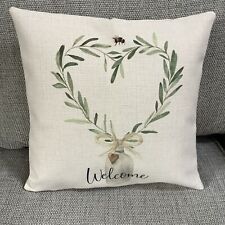 Welcome cushion cover for sale  WORCESTER