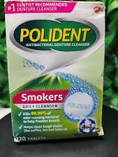 Polident Smokers Denture Cleanser Tablets - 120 Count for sale  Shipping to South Africa