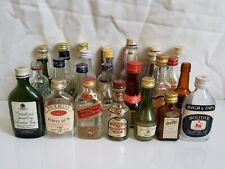 Miniature drinks bottles for sale  SOUTHAMPTON