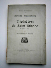 Histoire anecdotique theatre d'occasion  France