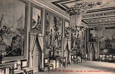 Palacio El Escorial España Sala de Embajadores Vintage 1900 Postal Sin Publicar segunda mano  Embacar hacia Argentina