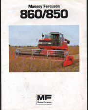 Massey Ferguson 860 and 850 Combine Brochure Leaflet for sale  Shipping to Ireland