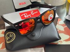 Usado, Óculos de sol RayBan RB2140 WAYFARER vermelho homem mulher comprar usado  Enviando para Brazil