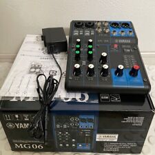 Usado, Console de mixagem YAMAHA MG06X 6 canais mixer analógico comprar usado  Enviando para Brazil