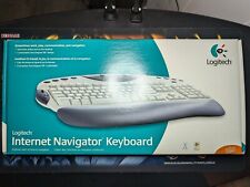 Usado, Logitech Internet Navigator teclado com fio caixa aberta conteúdo lacrado comprar usado  Enviando para Brazil