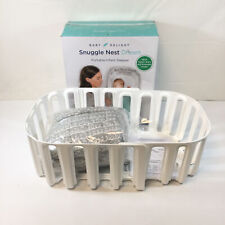 Baby Delight Snuggle Nest Dream White Gray Convertible Bedside Sleeper Used for sale  Shipping to South Africa