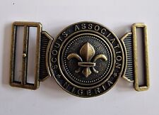 Scout belt buckle for sale  IVER