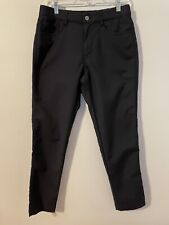 Pantalones Bear Bottom Ace para hombre talla 30/M negros 5 bolsillos elásticos rendimiento golf , usado segunda mano  Embacar hacia Argentina