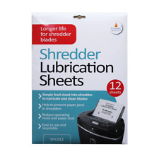 Shredder lubrication sheets for sale  WIGAN