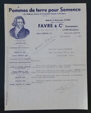 1950 invoice seed d'occasion  Expédié en Belgium