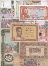 Usado, Lote de 10, todos diferentes billetes del mundo, colección rara, estado mixto segunda mano  Embacar hacia Argentina