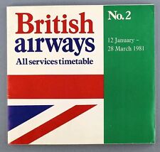 British airways services for sale  BRIGHTON