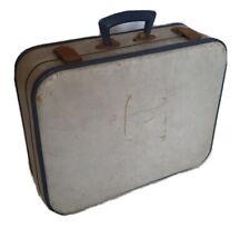 Vintage suitcase cream for sale  SOUTHPORT