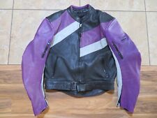 CHAQUETA DE COLECCIÓN Motoport Cafe Racer Motocicleta Akito Line Olímpica RS Negra Púrpura 2XL segunda mano  Embacar hacia Argentina