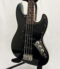 Baixo elétrico Fender Japan Aerodyne Q0 serial jazz preto usado 10 comprar usado  Enviando para Brazil