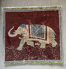 Thai elephant cushion for sale  FARNHAM
