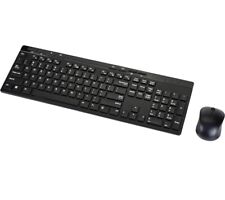 Amazon Basics Combo de teclado y ratón inalámbrico de 2,4 GHz, diseño QWERTY. segunda mano  Embacar hacia Argentina