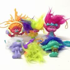 Juego de 6 piezas/juego de figuras de diamantes DREAMWORKS 2016 trolls de película amapola DJ Suki Guy juguetes segunda mano  Embacar hacia Mexico