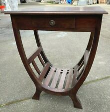 unique wood end table for sale  San Leandro